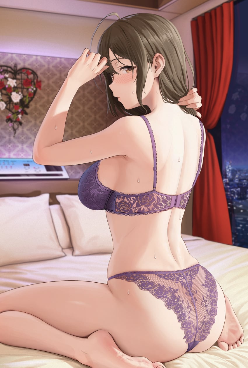 kuwayama chiyuki (idolmaster and 1 more) drawn by chagama_teishoku