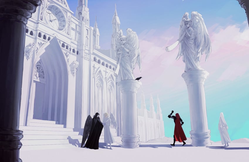 amon, medici, ouroboros, adam, and sasrir (lord of the mysteries) drawn by mowuxuan772