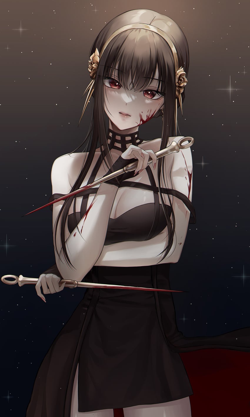 yor briar (spy x family) drawn by rine_(rine_on)