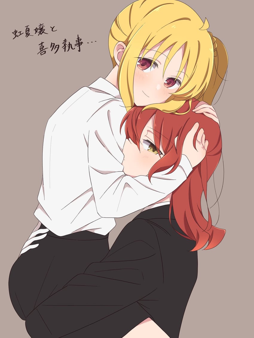 kita ikuyo and ijichi nijika (bocchi the rock!) drawn by nukazuke_(kzhto)
