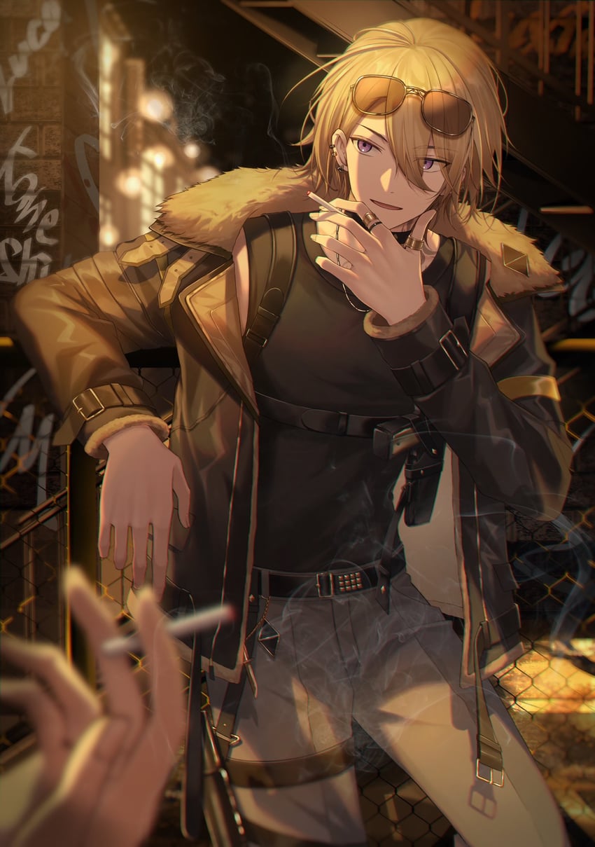 luca kaneshiro (nijisanji and 1 more) drawn by kawausoman