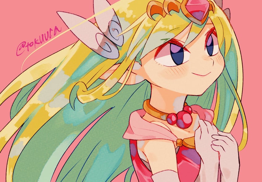 princess zelda and toon zelda (the legend of zelda and 2 more) drawn by tokuura