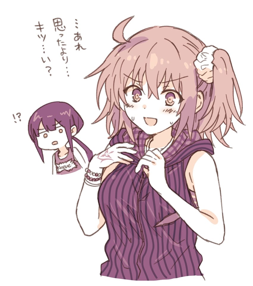 fujimaru ritsuka and oda nobukatsu (fate and 1 more) drawn by t_kattu