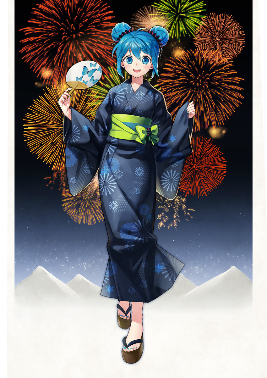 hatsune miku (vocaloid and 1 more) drawn by azure090