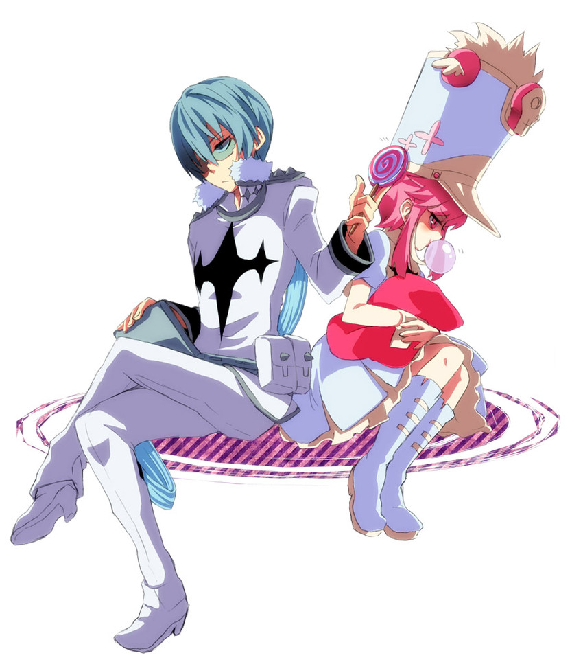 jakuzure nonon and inumuta houka (kill la kill) drawn by qoo-rk