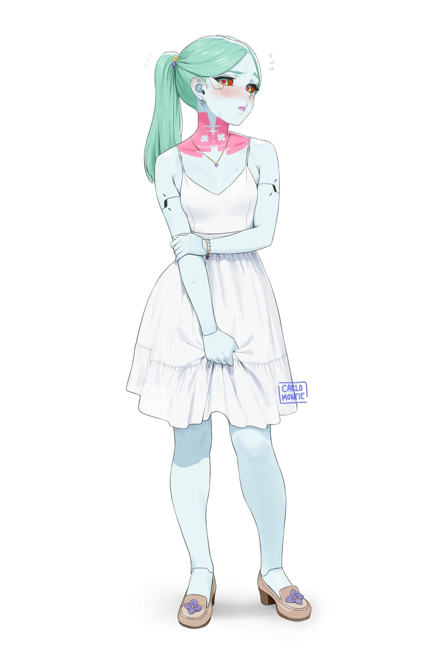 rebecca (cyberpunk and 1 more) drawn by carlo_montie