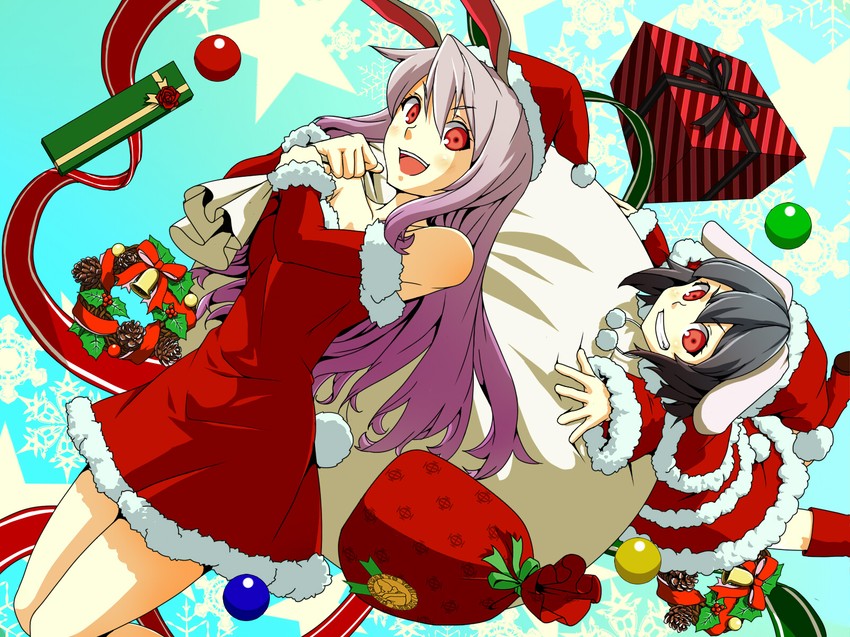 reisen udongein inaba and inaba tewi (touhou) drawn by dig_(digu16)