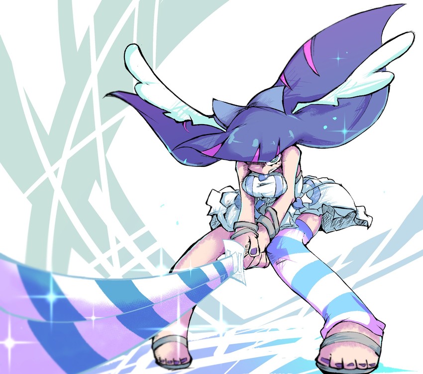 stocking (panty & stocking with garterbelt) drawn by tomozawa_mamoru
