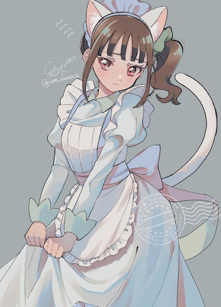nekoyashiki mayu (precure and 1 more) drawn by yumi_san0112