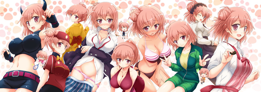 yuigahama yui, sasaki chiho, and touyama nao (yahari ore no seishun lovecome wa machigatteiru. and 1 more) drawn by nanao_yuki