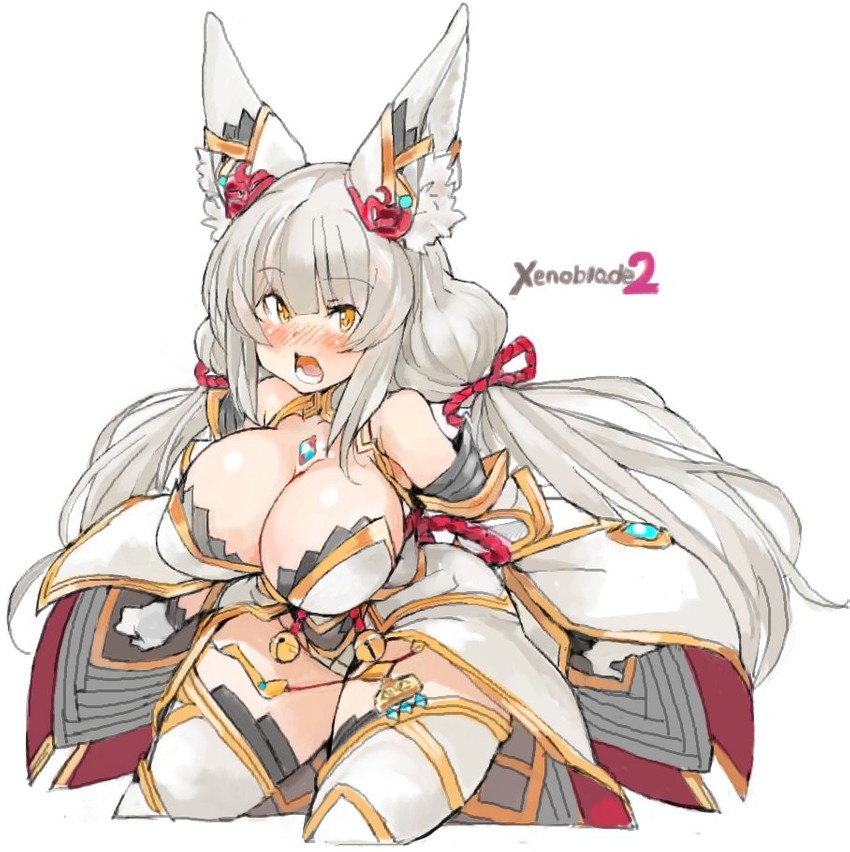 nia (xenoblade chronicles and 1 more) drawn by sachito