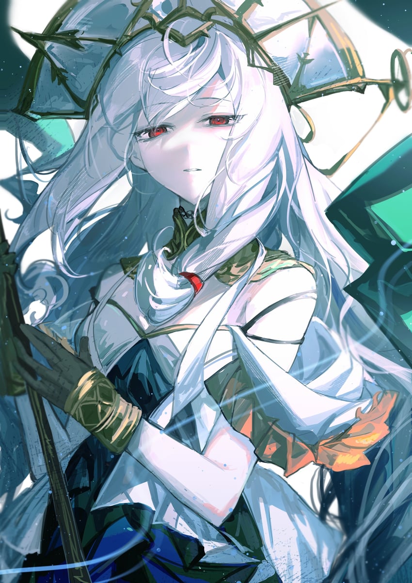 skadi and skadi the corrupting heart (arknights) drawn by zaochuanshizhi