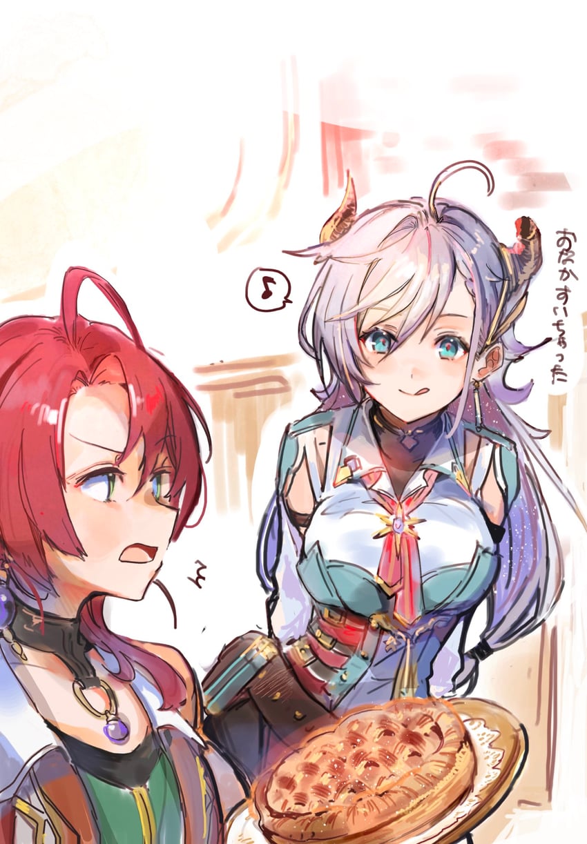 valeria and heidi (atelier and 1 more) drawn by le21day