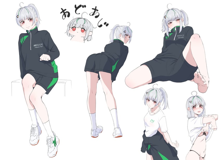 admi (goddess of victory: nikke) drawn by runao_noire