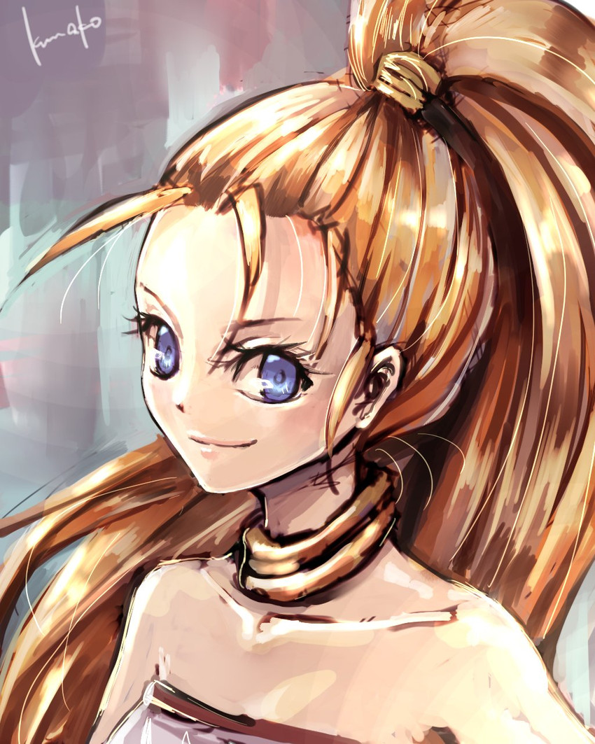 marle (chrono trigger) drawn by mizuki1196