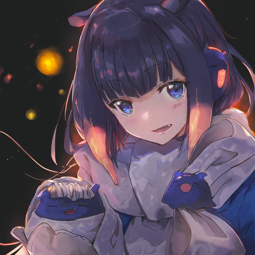 ninomae ina'nis and takodachi (hololive and 1 more) drawn by tallgeese_(lgeesel)