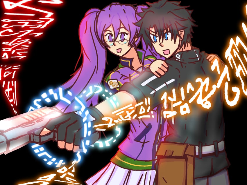 fujimaru ritsuka, sion eltnam, and sion eltnam sokaris (fate and 1 more) drawn by dr_driazs