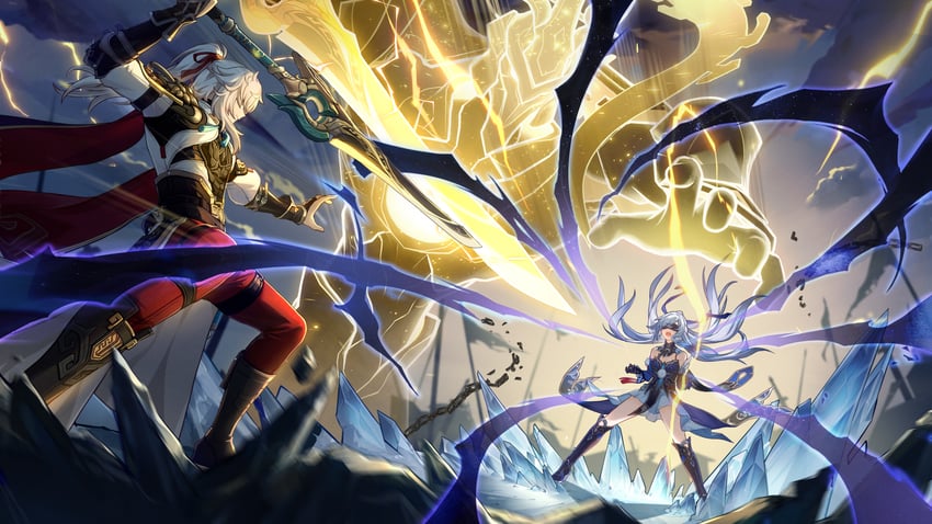 jingliu, jing yuan, and lightning-lord (honkai and 1 more)