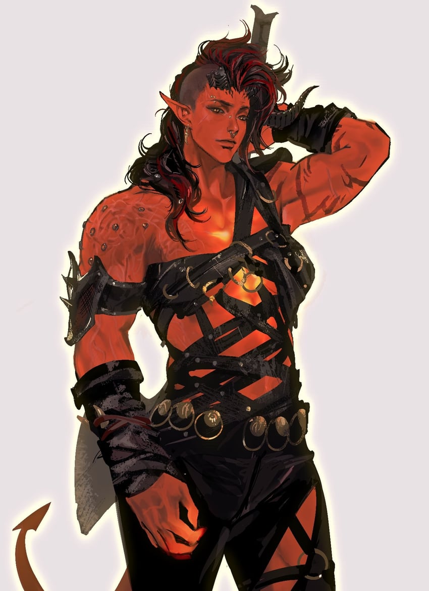 karlach (dungeons & dragons and 2 more) drawn by cbb_(tuucoo)