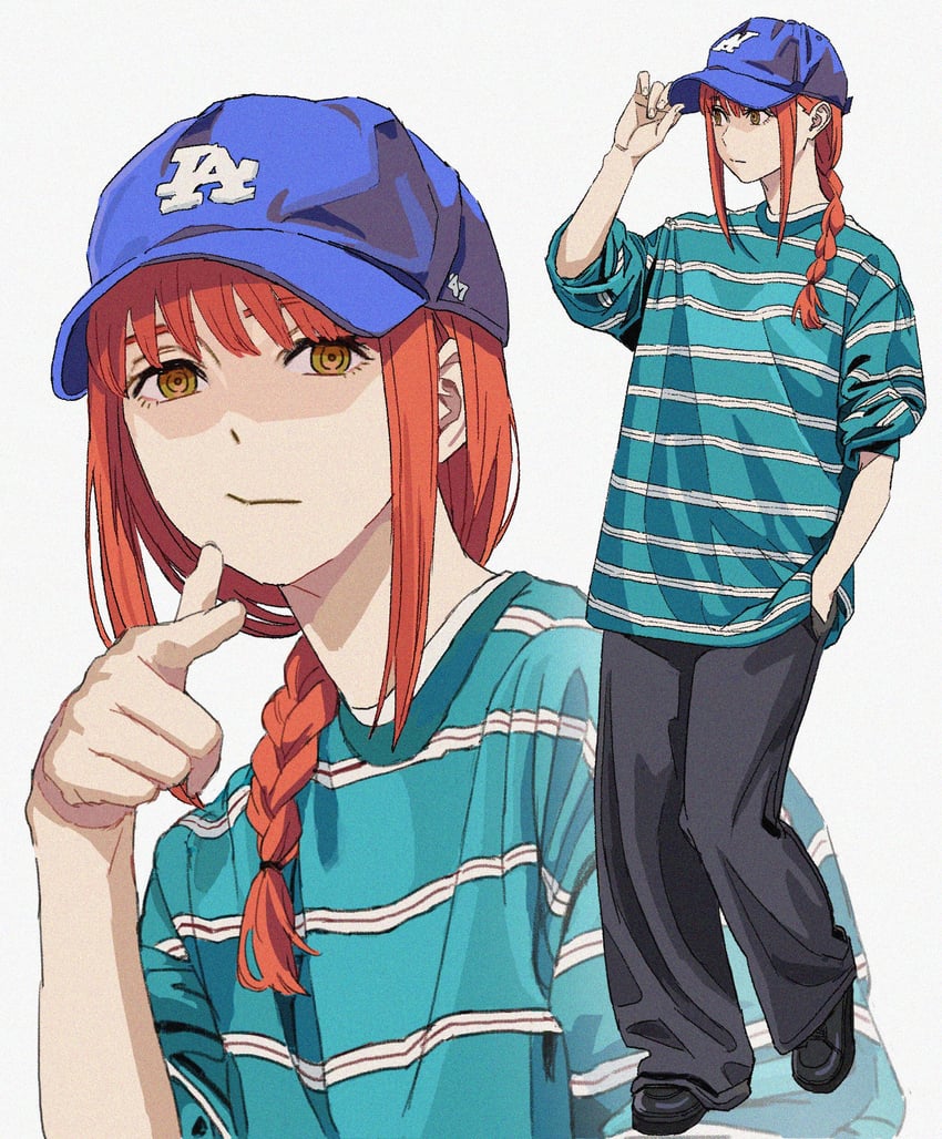 makima and min hee-jin (chainsaw man and 2 more) drawn by shiren_(ourboy83)