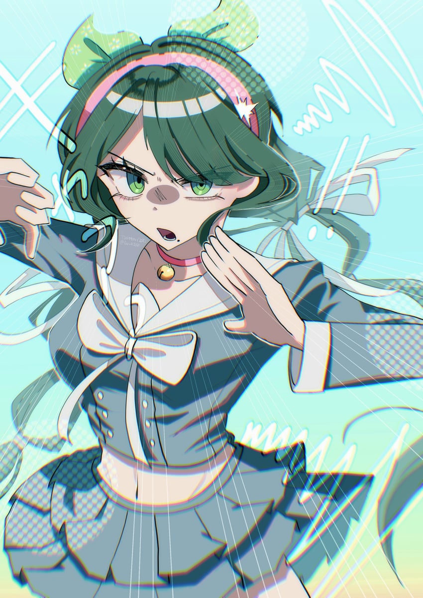 chabashira tenko (danganronpa and 1 more) drawn by lv_k1b0