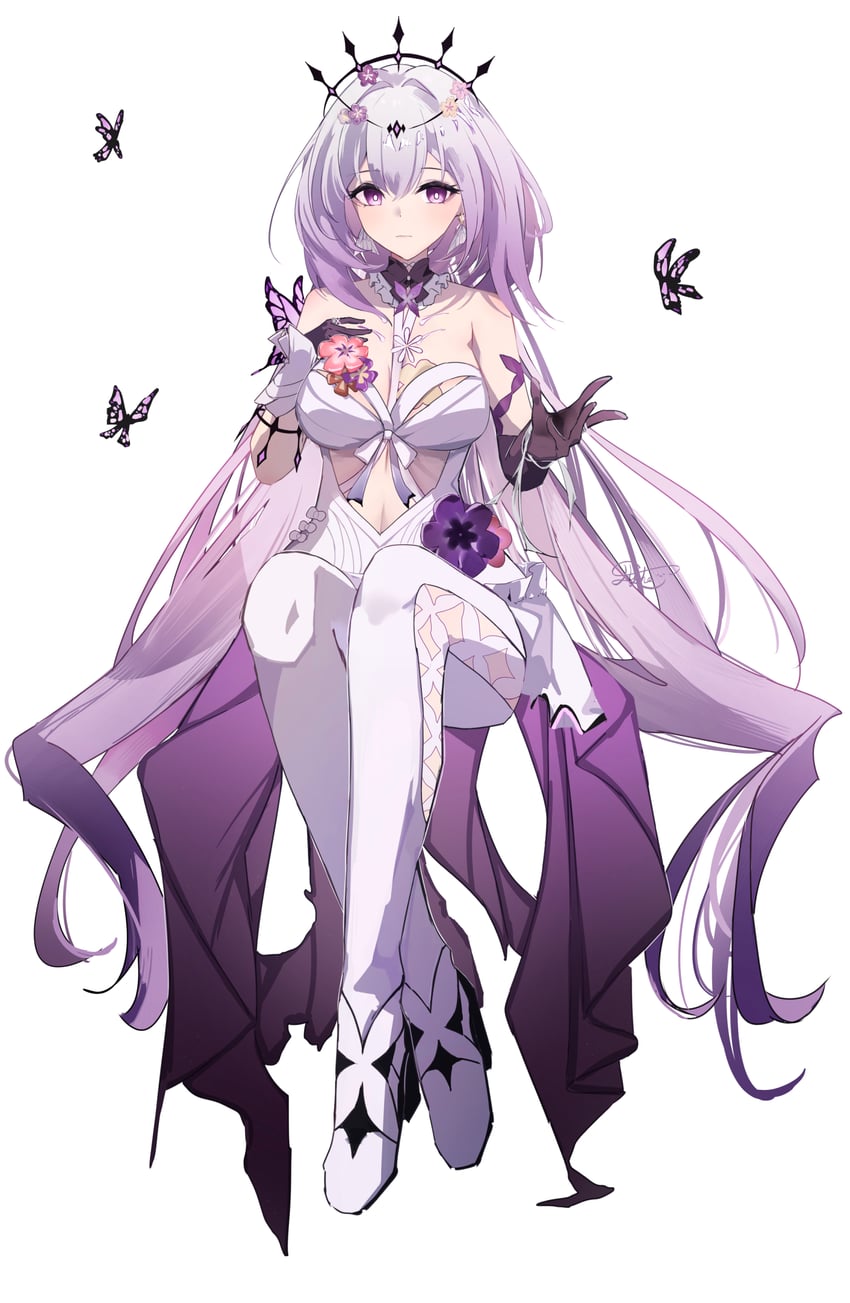castorice (honkai and 1 more) drawn by elphe
