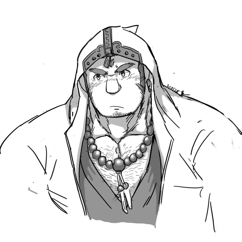 houzouin oniwaka (tokyo afterschool summoners) drawn by saro_(rotsw_00022)