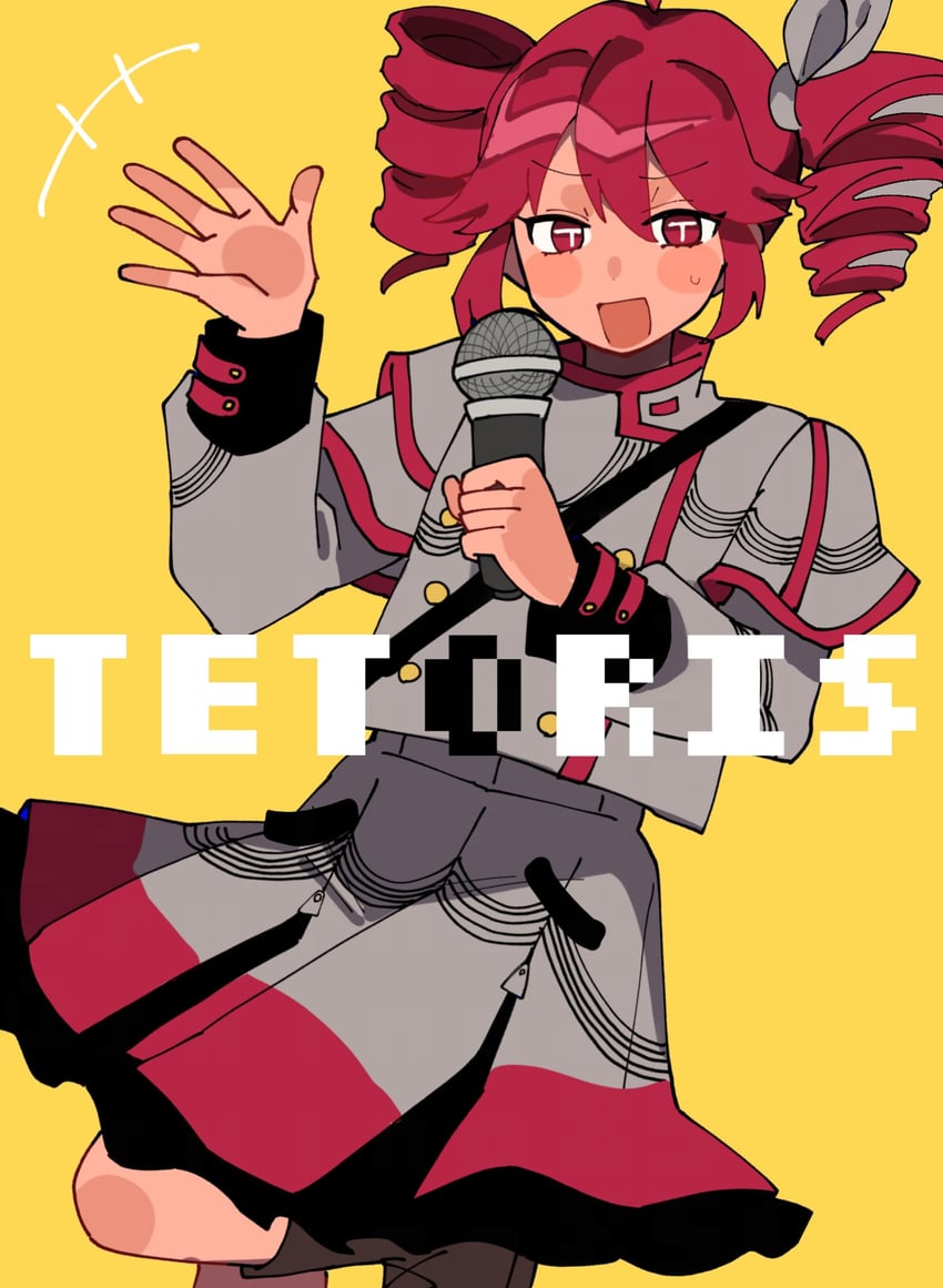 kasane teto (utau and 2 more) drawn by shino8504