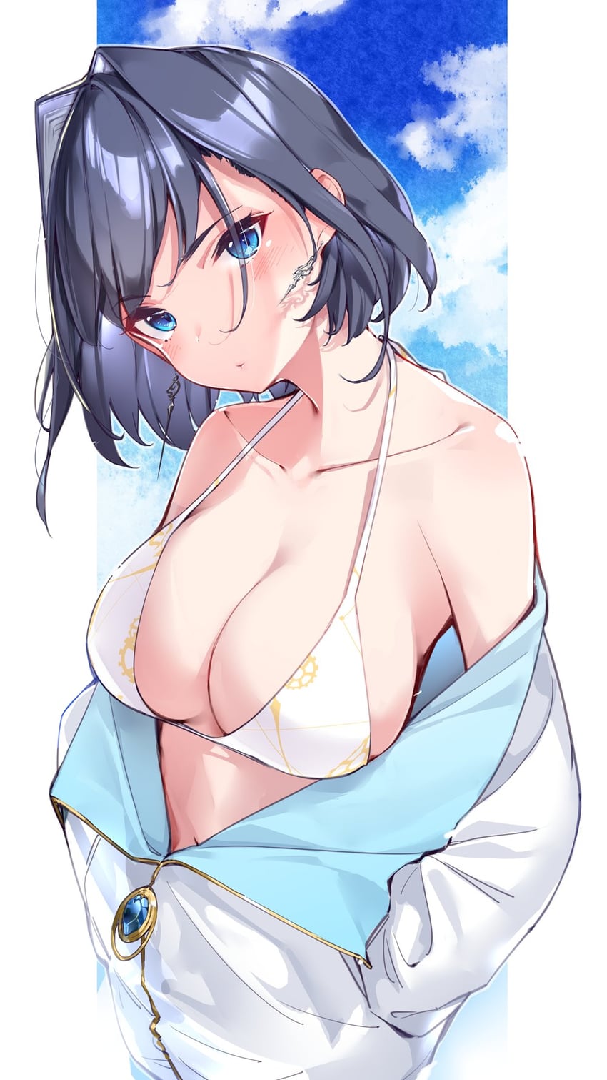 ouro kronii (hololive and 1 more) drawn by yuyaiyaui