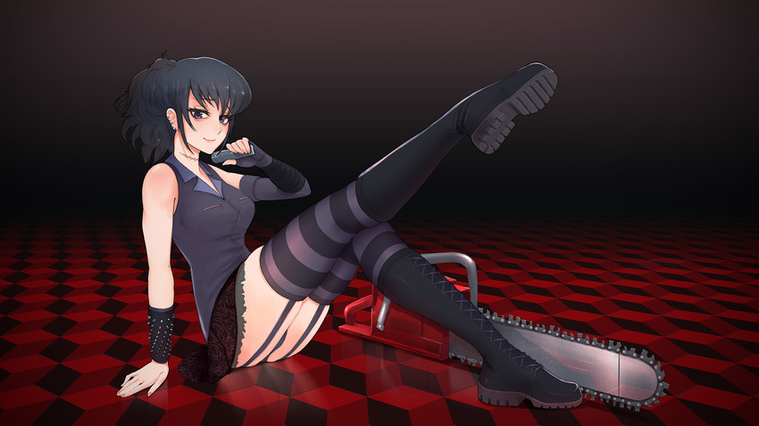 frederica sawyer (black lagoon) drawn by kuso_otoko