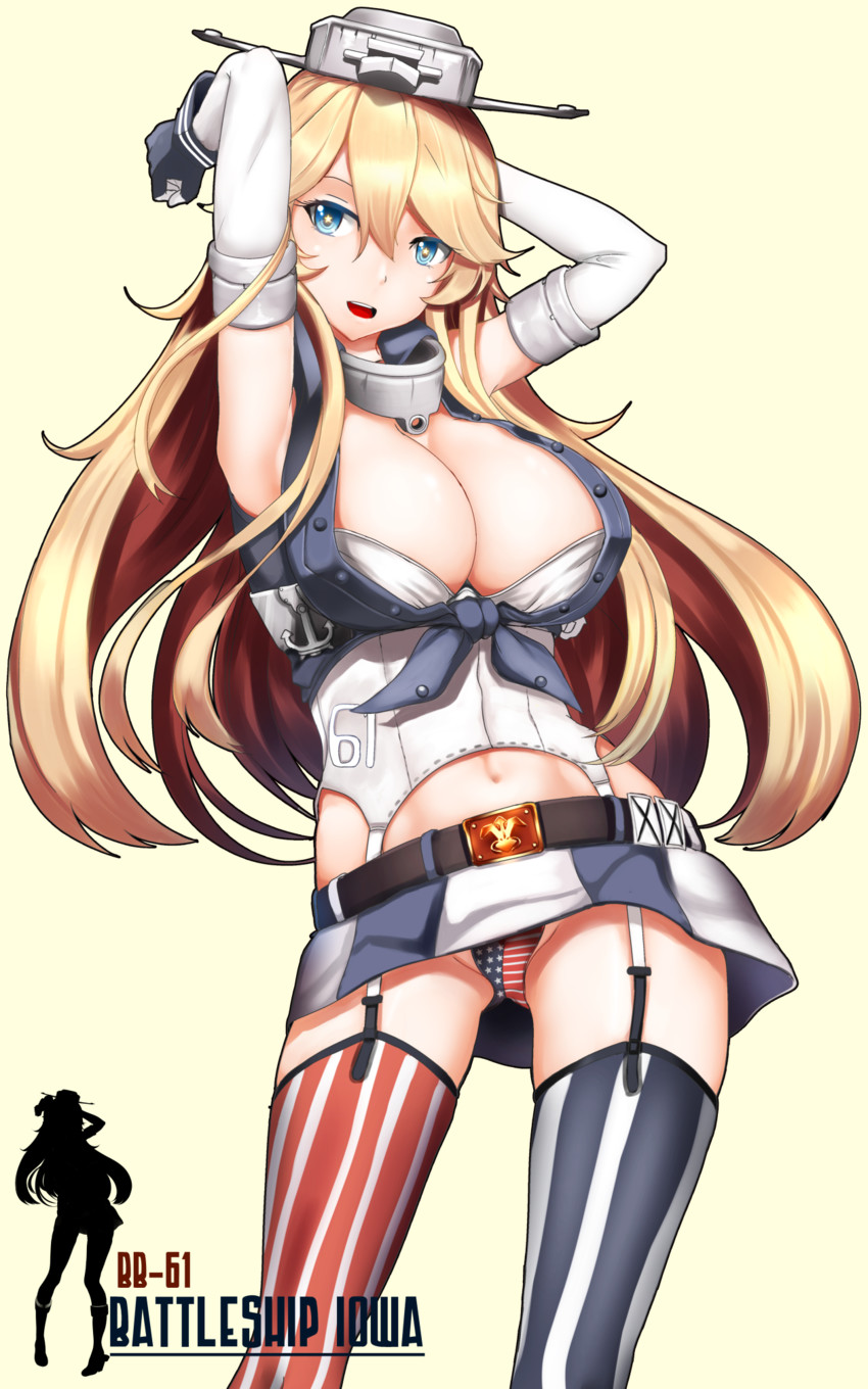 iowa (kantai collection) drawn by chiyo_goya