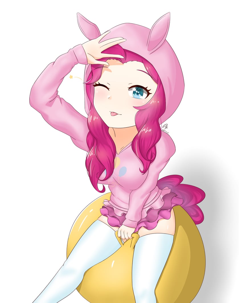 pinkie pie (my little pony and 2 more) drawn by zoxriver503