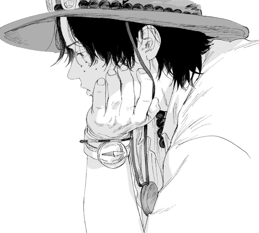 portgas d. ace (one piece) drawn by he_yo_boy1221