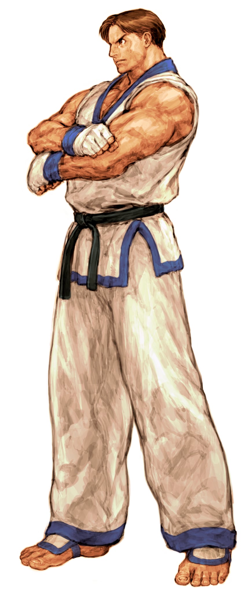 kim dong hwan (fatal fury and 1 more) drawn by nishimura_kinu