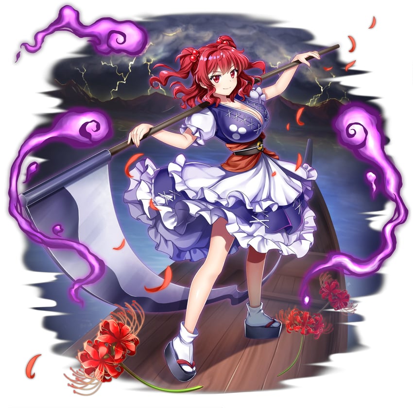 onozuka komachi (touhou and 1 more) drawn by rotte_(1109)