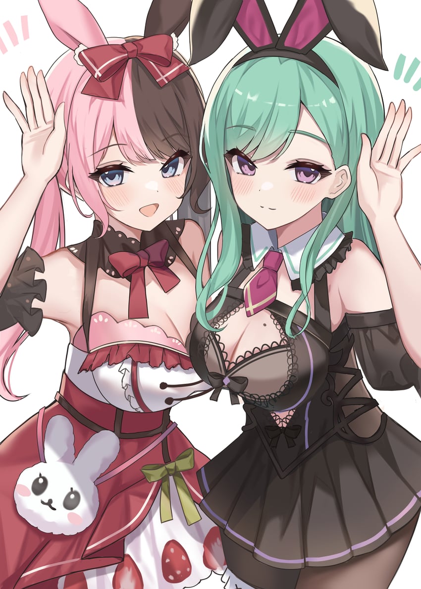 tachibana hinano and yakumo beni (vspo!) drawn by tihayasan-ktkr