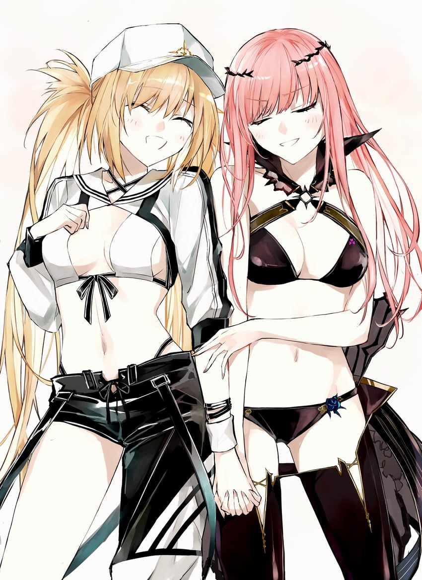 artoria pendragon, artoria caster, medb, and cnoc na riabh (fate and 1 more) drawn by kino_kokko