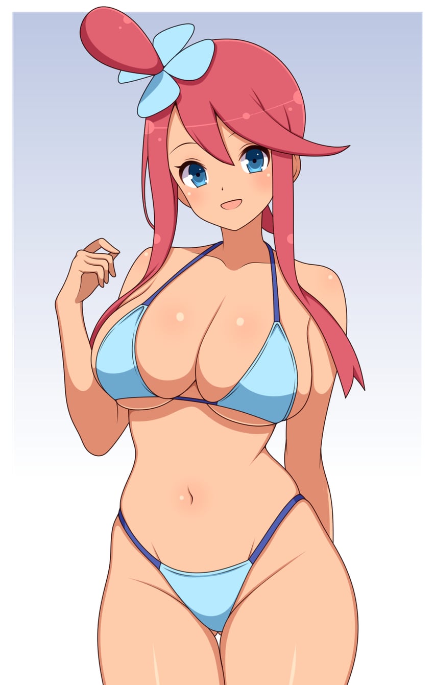 skyla (pokemon and 1 more) drawn by ichiryuu_tsumiki