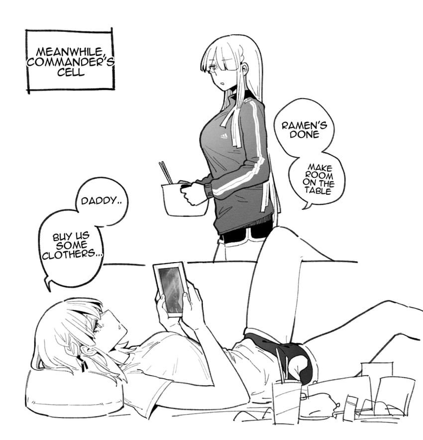 rpk-16 and ak-15 (girls' frontline) drawn by huqu