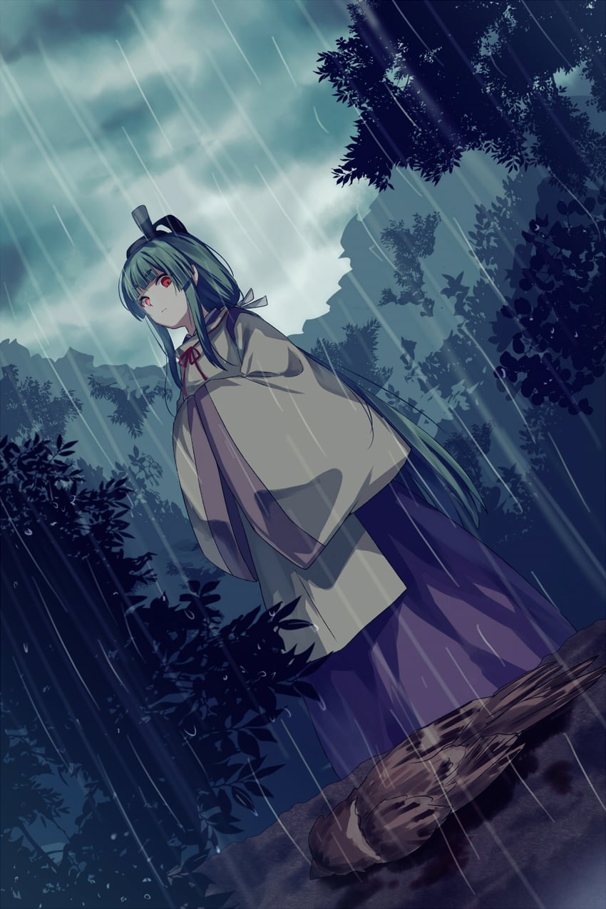 suitokuin tenmu (touhou and 1 more) drawn by akinomiya_asuka