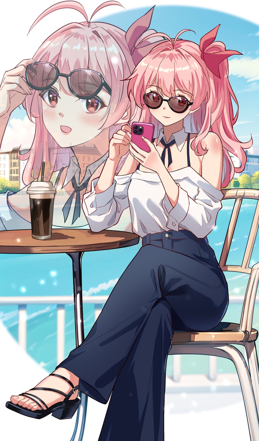 sakihata rimi (science adventure and 1 more) drawn by gher5
