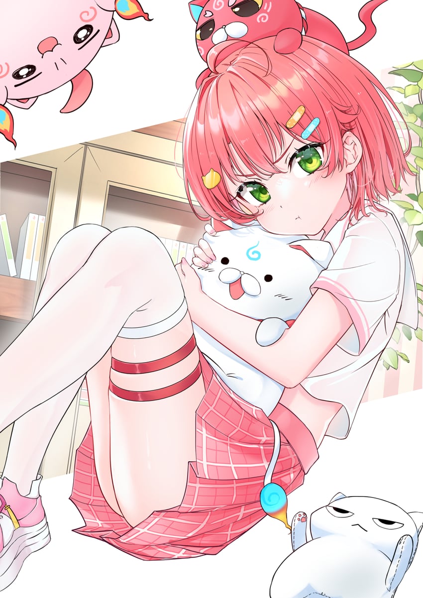 sakura miko, 35p, kintoki, maguchi, and jitochi (hololive) drawn by motoraku