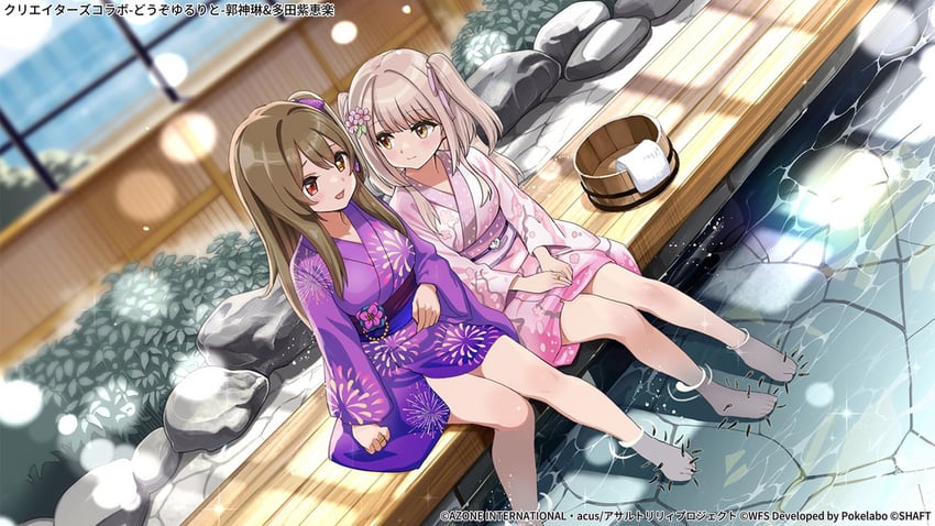 kuo shenlin and tada shiera (assault lily) drawn by tamon_ketsuyuki