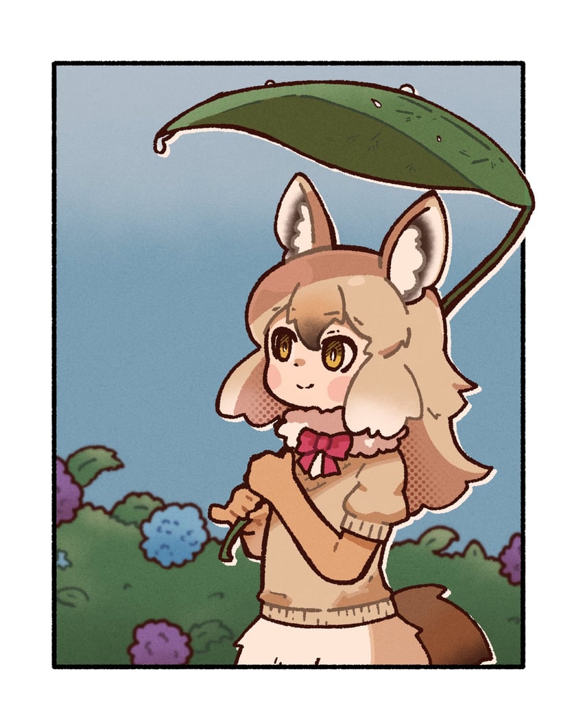 african golden wolf (kemono friends) drawn by sorairo_meronpan