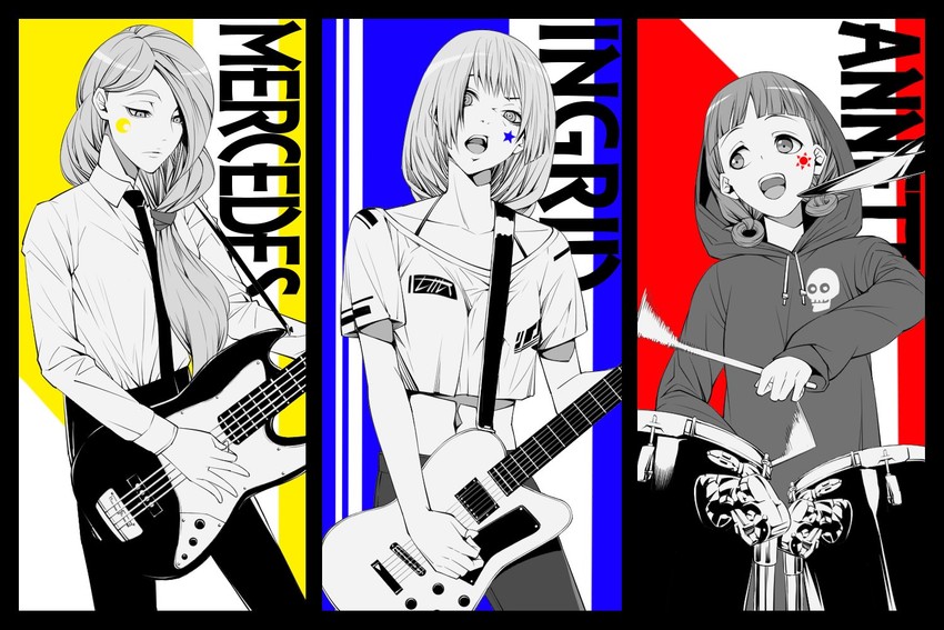 ingrid brandl galatea, mercedes von martritz, and annette fantine dominic (fire emblem and 1 more) drawn by i0ekfkr17pa7jbh