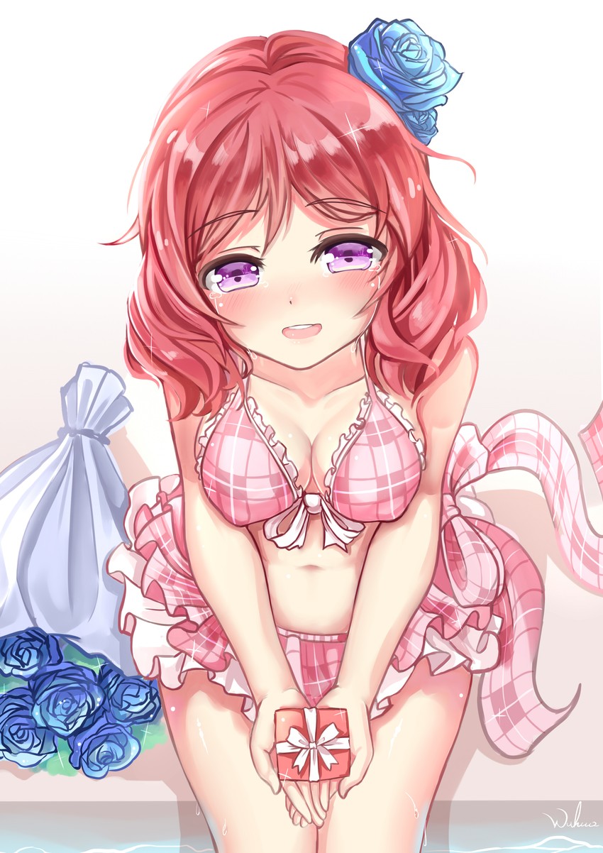 nishikino maki (love live! and 1 more) drawn by wuhuo