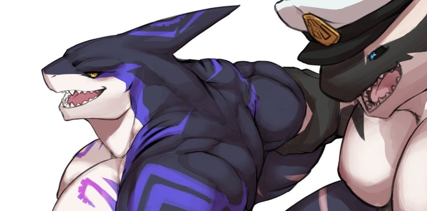 capt. locke and orem (xxl woofia) drawn by agitype01