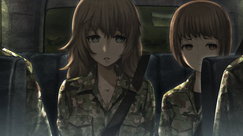amane yuki and nakase katsumi (steins;gate and 1 more) drawn by huke
