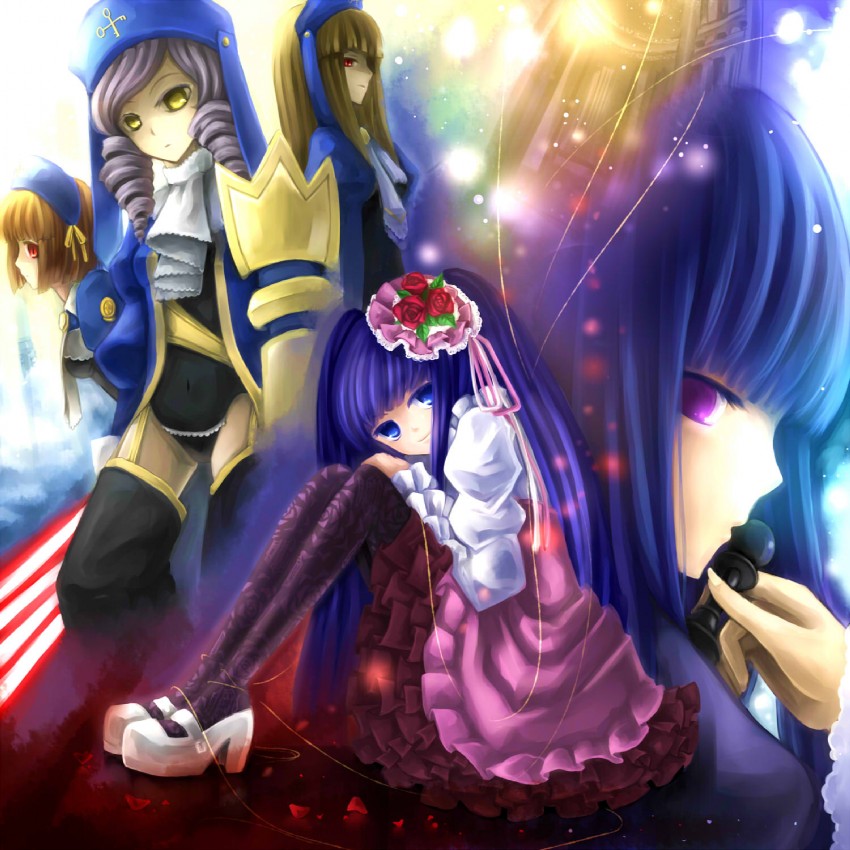 frederica bernkastel, furudo erika, dlanor a. knox, and cornelia (umineko no naku koro ni) drawn by dsakuraff