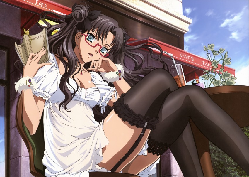 tohsaka rin (fate and 1 more) drawn by nishida_asako